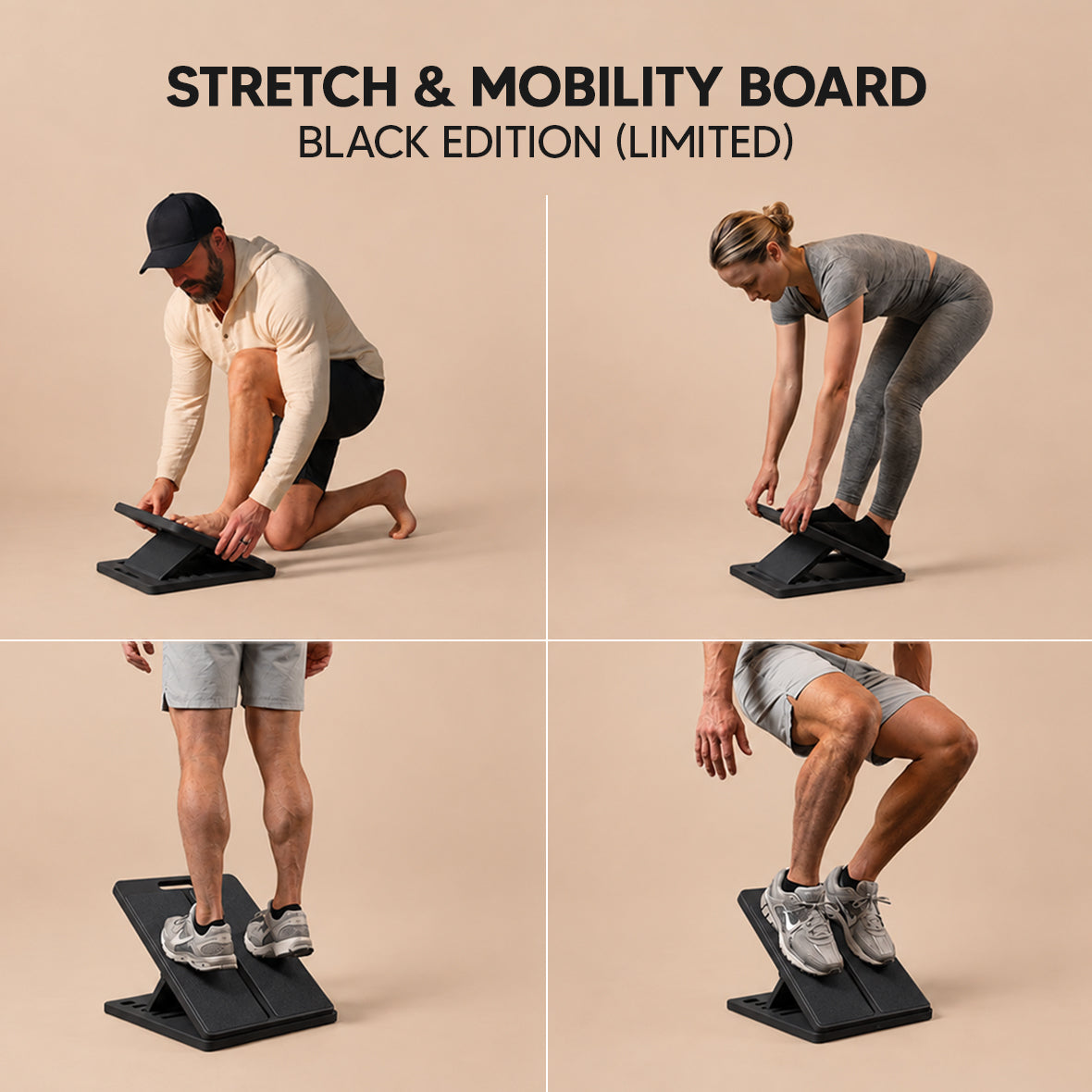 Planche d’étirement & de mobilité Black Edition (Limited)