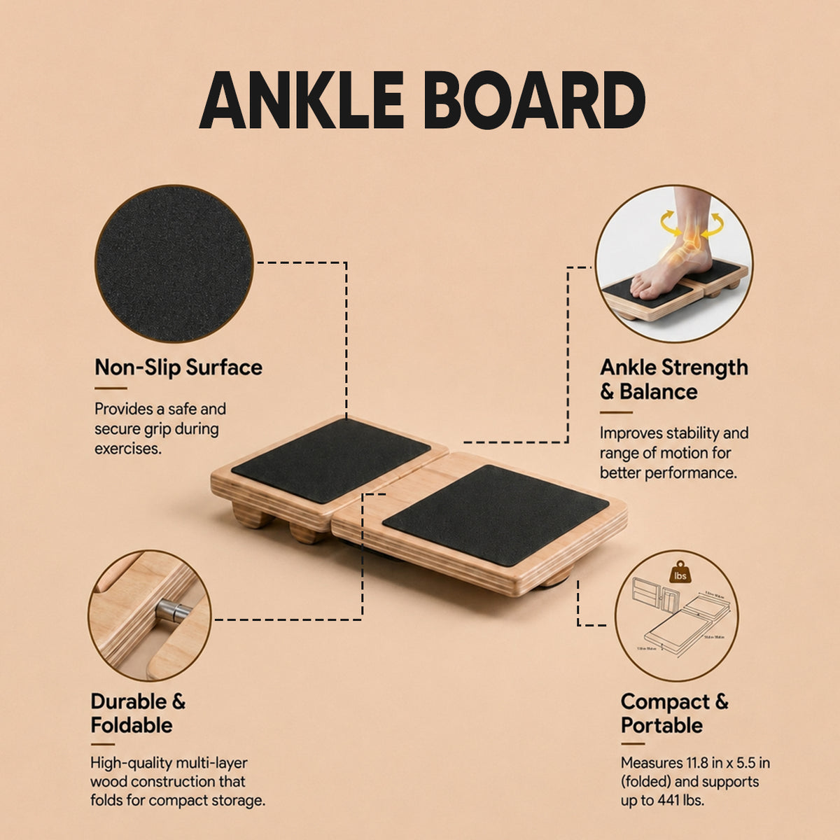 Planche d’équilibre & de stabilité